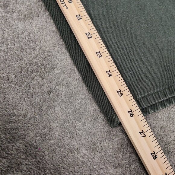 Cotton Ginny Plus Petites Women's Pants Size 16 Gray Cotton High Waist Mom Style - Picture 10 of 11